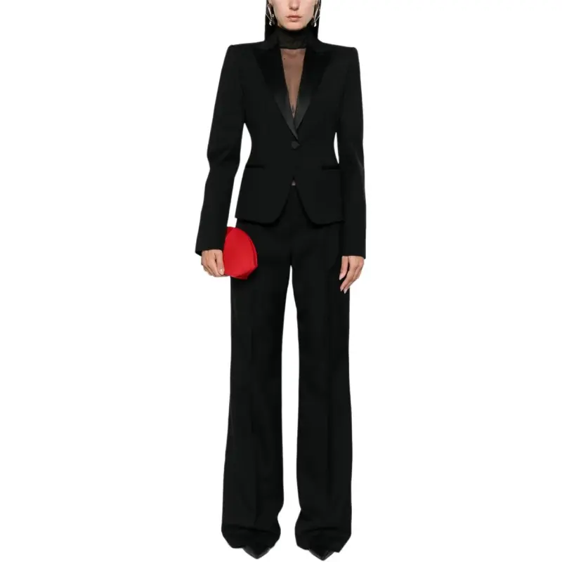 Alexander McQueen Single Breasted Tailored Blazer-1