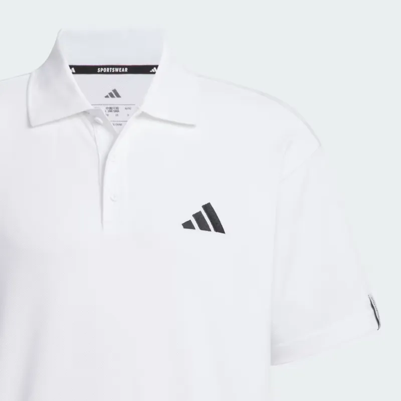 Adidas ESSENTIALS Polo Shirt Men's White-3