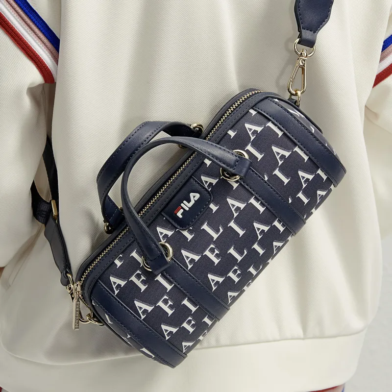 FILA Polyurethane Shoulder Bag, Crossbody Bag, Handbag Regular Women's Blue-6