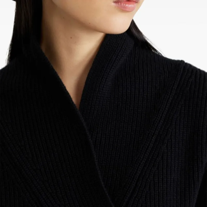 Patou Wrap collar Jumper-4