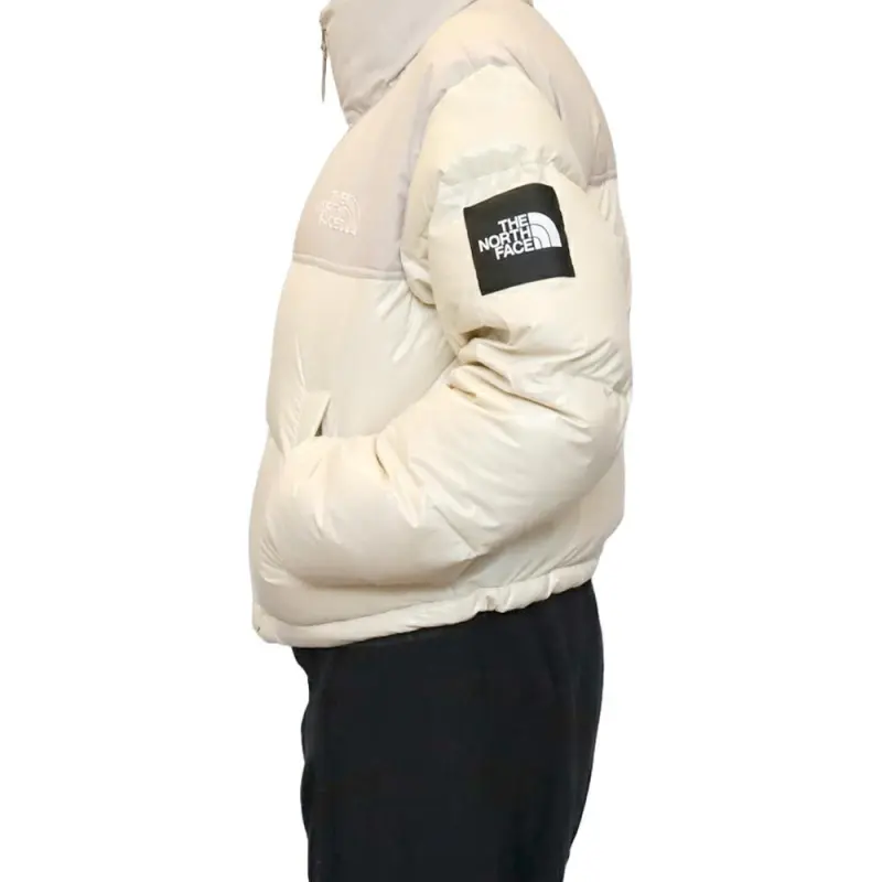 THE NORTH FACE Women's Novelty Nuptse Rds Down Jacket Cream-3