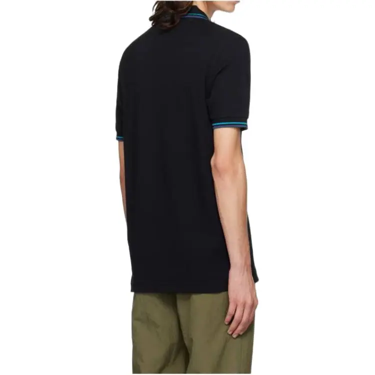 FRED PERRY Polo Shirt Men's Black-4