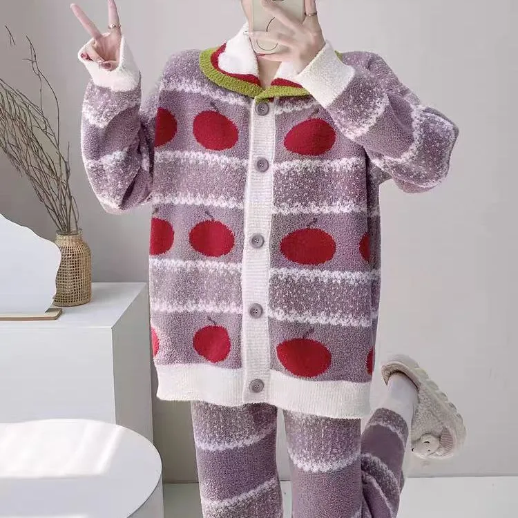 WANANNI Pajama Set Women's Purple-2