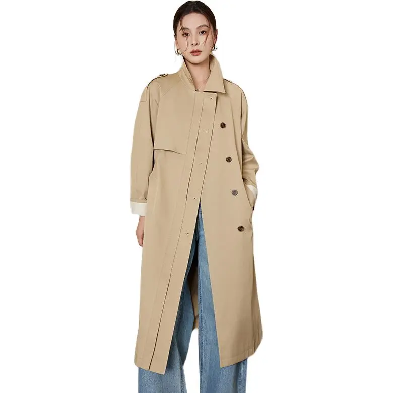 Yi Mengyuan Trench Coat Women's-1