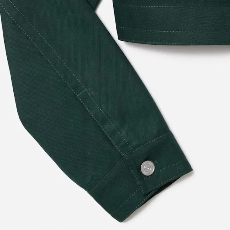 LACOSTE Cropped Zip Up Jacket-3