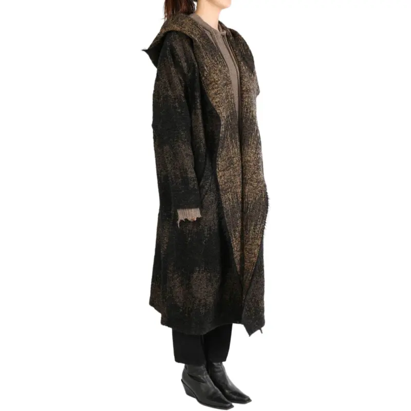 UMA WANG FW24 Coats Women's Black/Multicolor-1