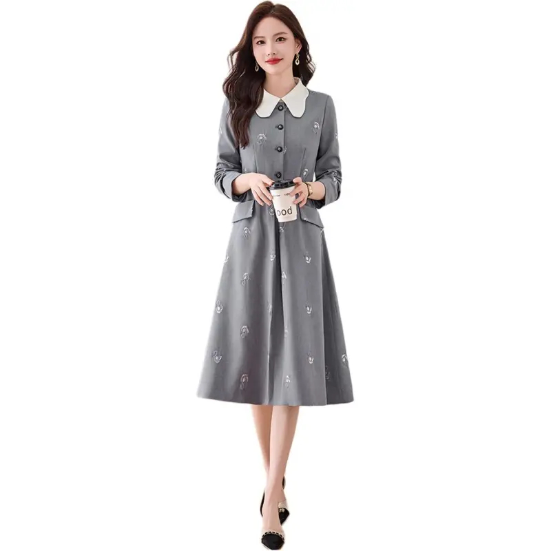 Fele.d Long Sleeved Dress Women's-6