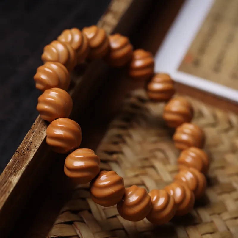 SHUZHUO Monkey Head Walnut Bracelets Unisex-16