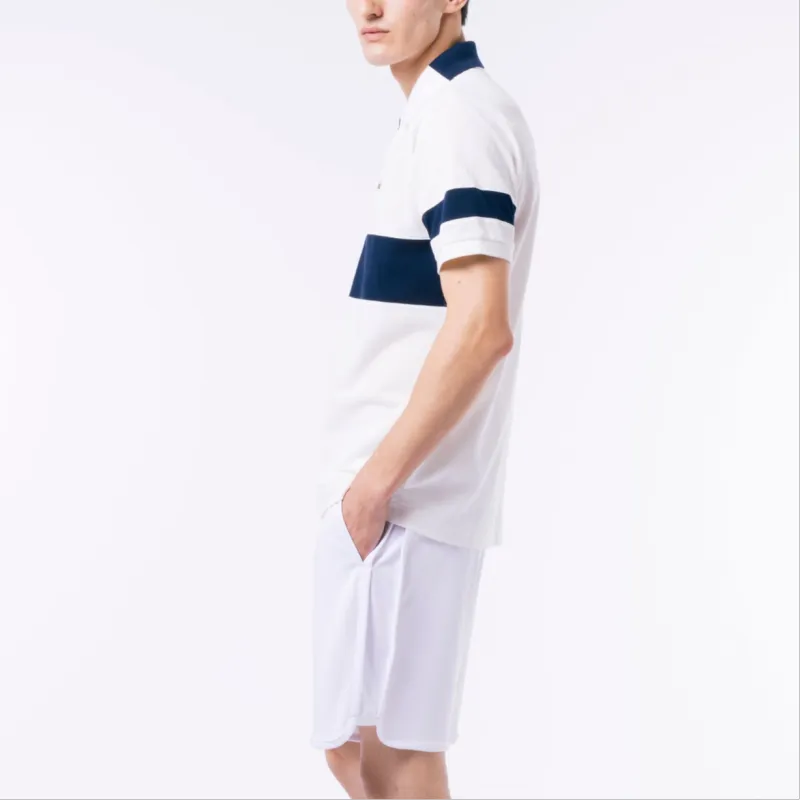 LACOSTE Polo Shirts Men White-4