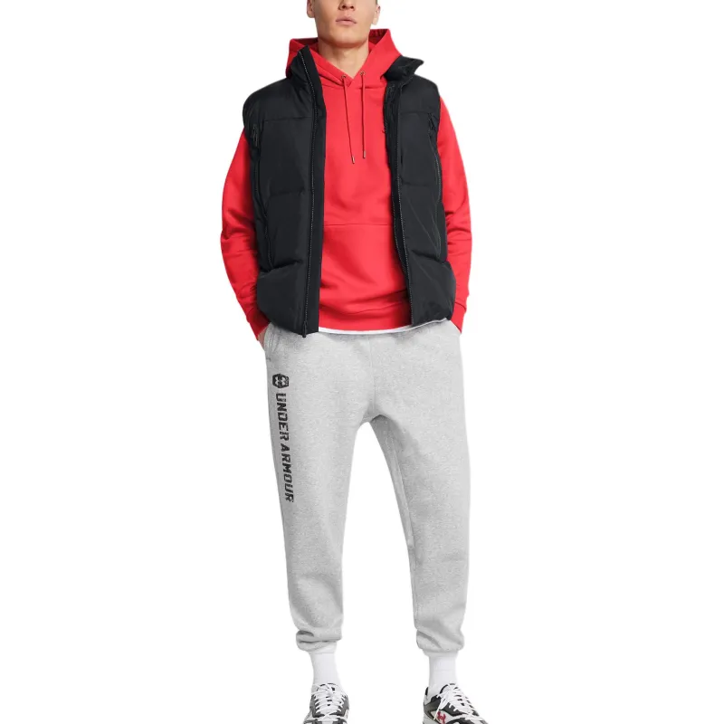 Under Armour Icon FW24 Fleece 24/7 Joggers Knitted Sweatpants Men's Modern Gray Heather-2