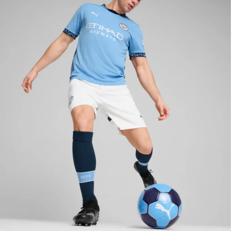 PUMA Réplica De Pantalón Corto De Fútbol Manchester City 24/25 Para Hombre-2