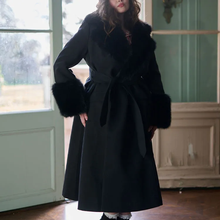 Selkie Coats Women's Black-4