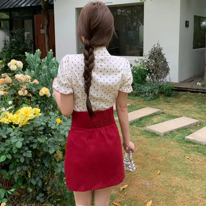 GULIANFEI Two Piece Skirt Sets Women's-5