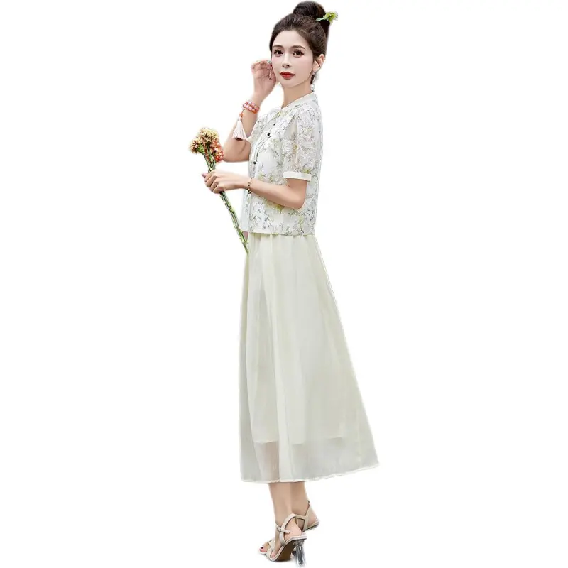 Fele.d Two Piece Skirt Sets Women's-6