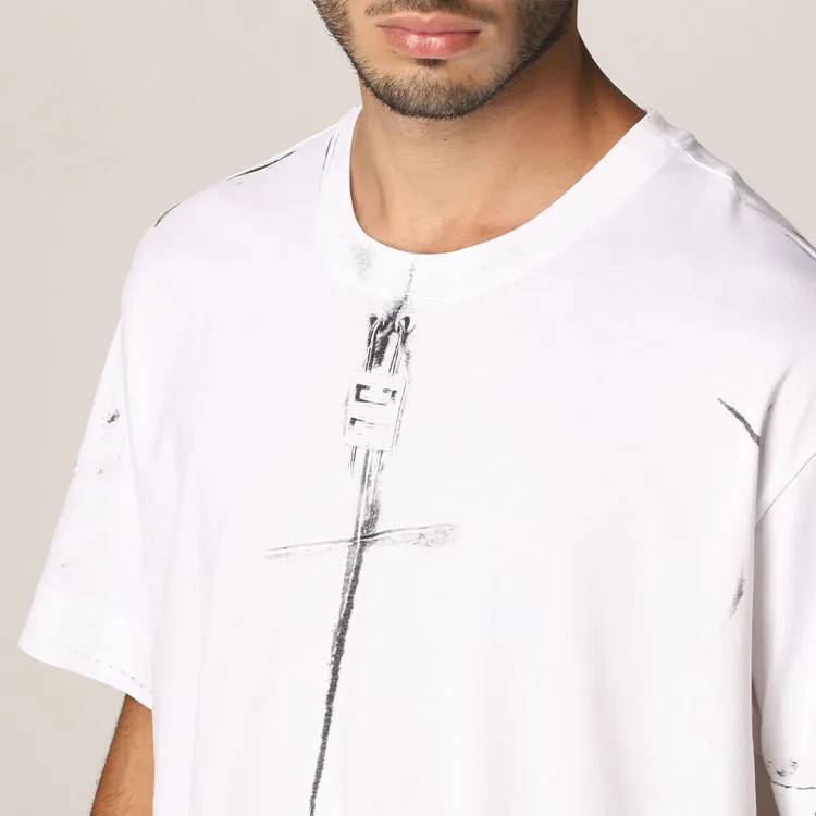 Givenchy Trompe L'Œil Effect Oversized T Shirt-5