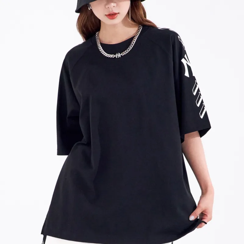 MLB Raglan Sleeve T-Shirt Unisex Black-3
