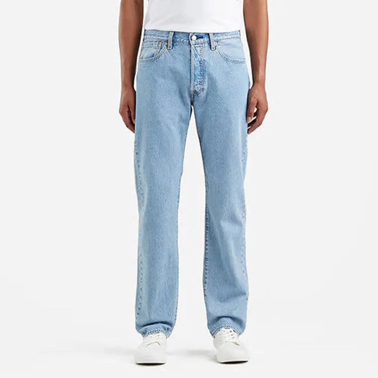 Levis Jeans Men Washed Blue-2
