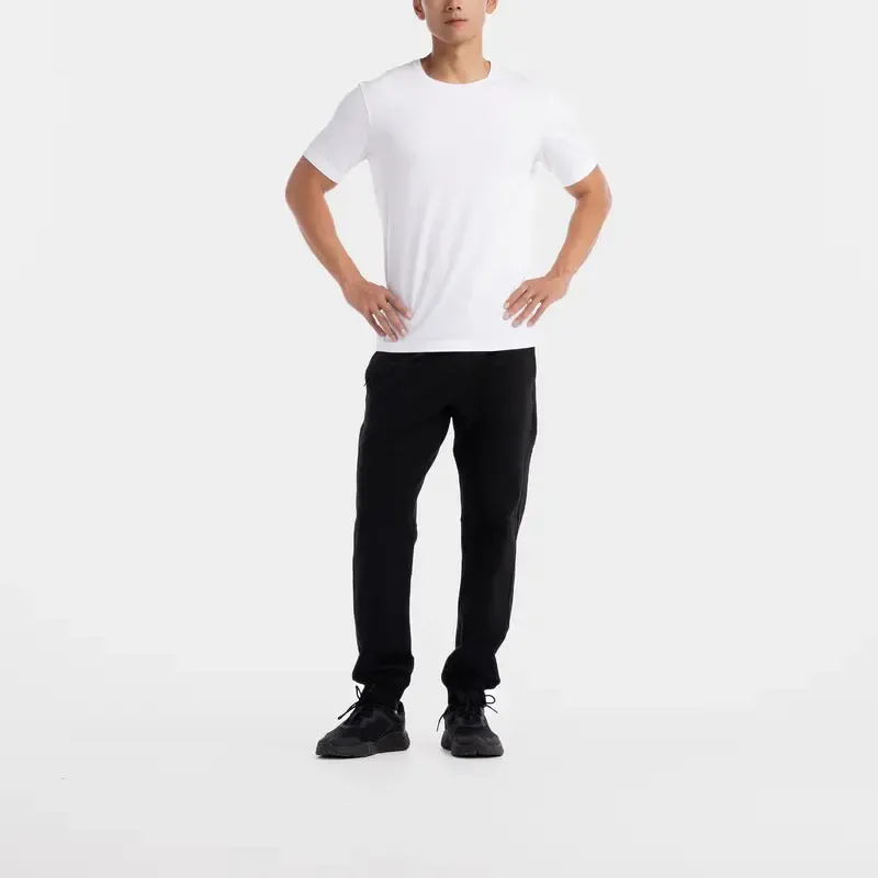 DECATHLON Knitted Sports Pants Men's Black-1