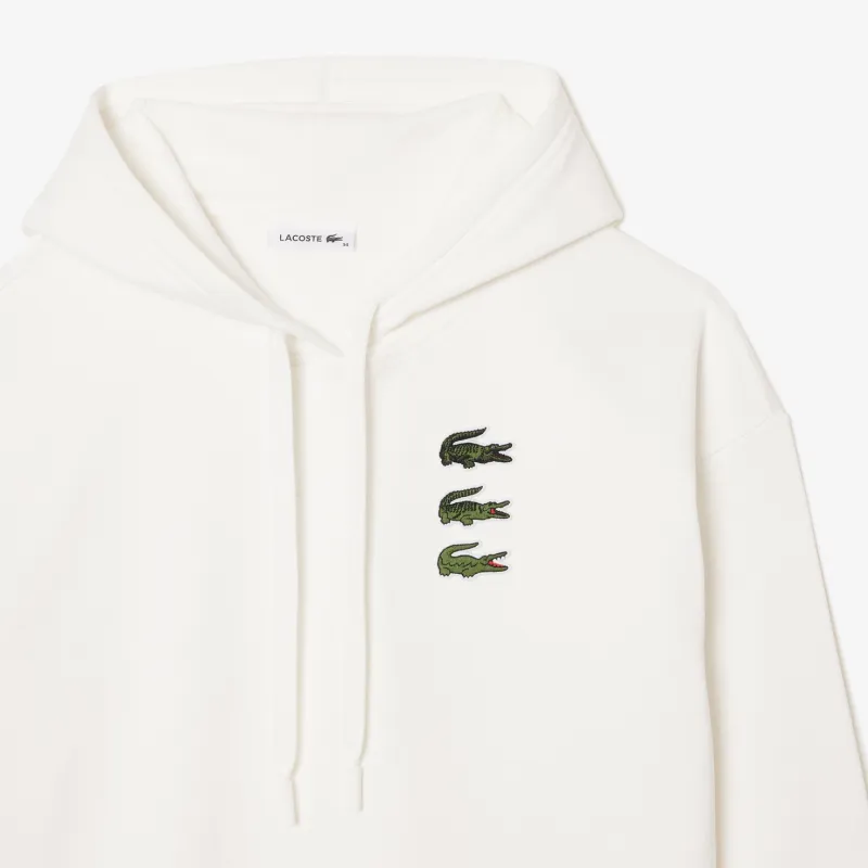 LACOSTE Long Sleeved Dress Women's White-1