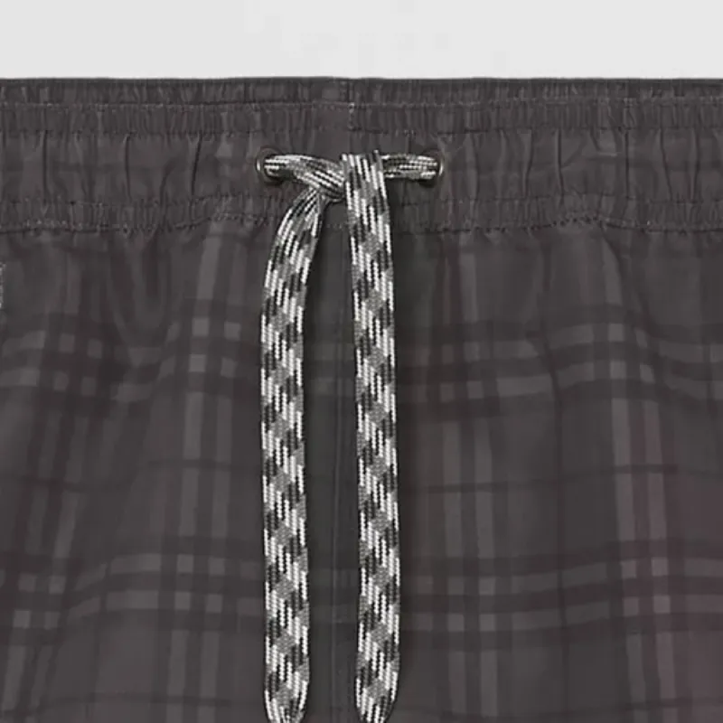 Burberry Casual Shorts Men's Dark Charcoal Gray-3