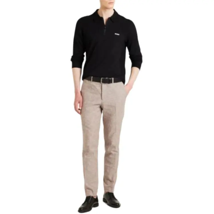 HUGO BOSS Rubberised logo Polo Shirt-2