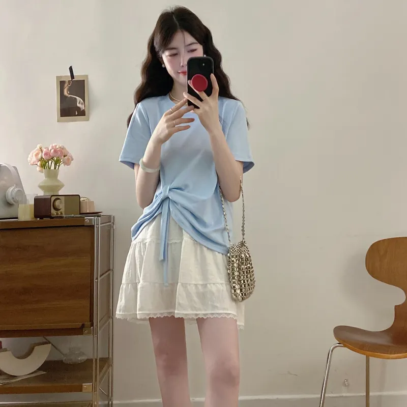 GULIANFEI Two Piece Skirt Sets Women's-4
