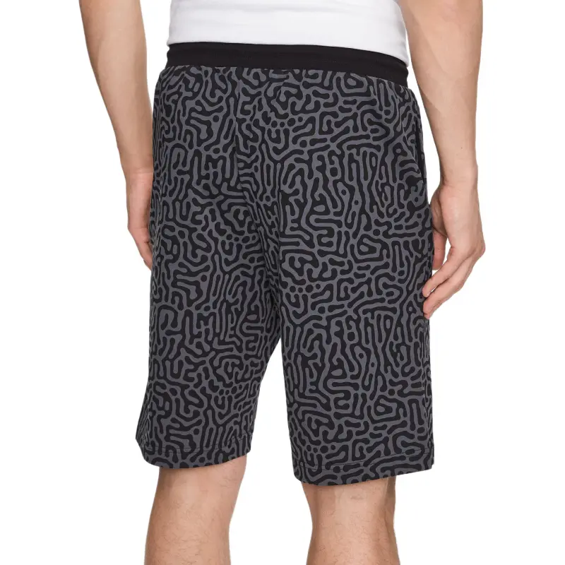 EMPORIO ARMANI EA7 SS23 Casual Shorts Men's Black Gray-4