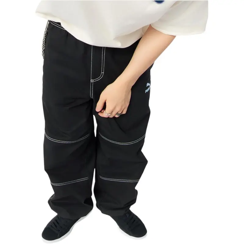 PUMA SWXP D WOVEN PANTS Cargo Pants Unisex Black-2
