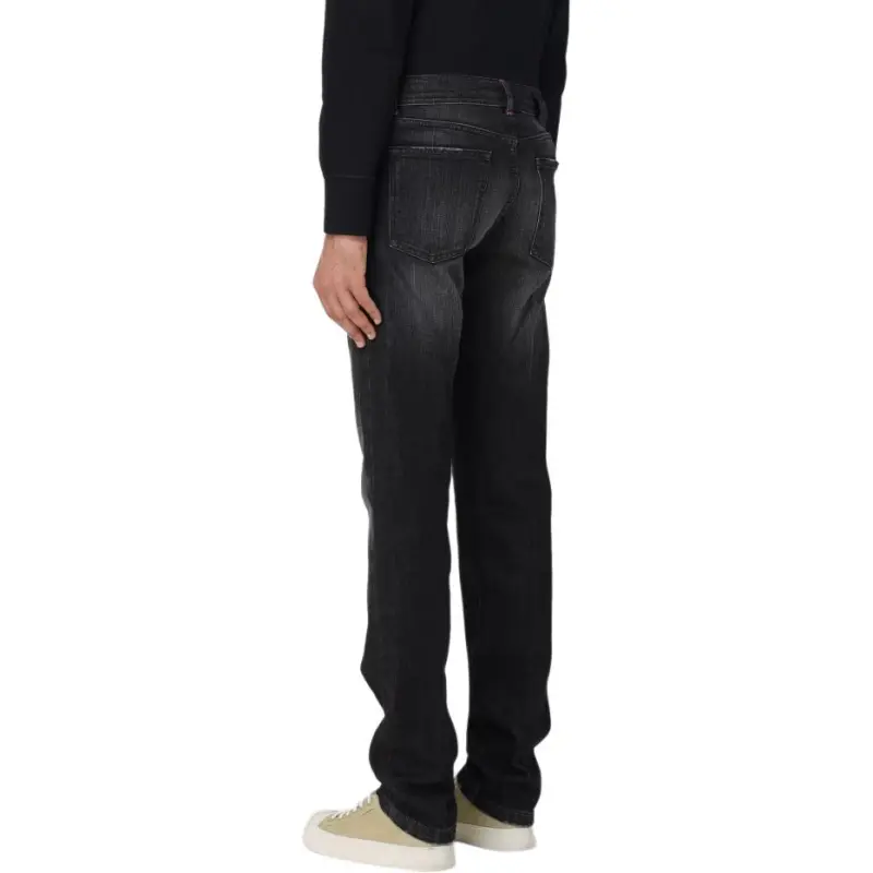 KITON Jeans Men Black-3