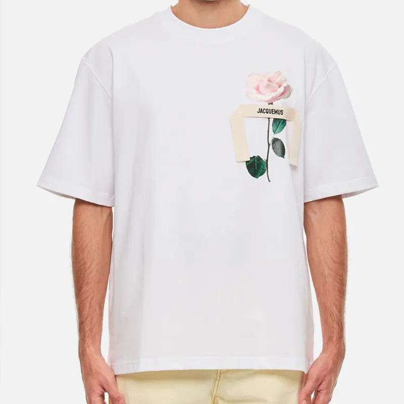 Jacquemus Le T Shirt Rose-3