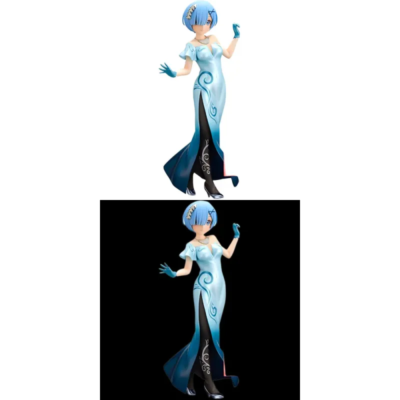 BANPRESTO Sparkling Charm Zero Starting Life In Another World Rem Qipao And Wedding Gowns Bonus Gifts-7