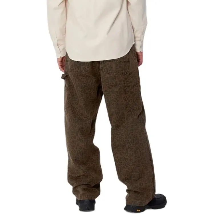 Carhartt WIP Og Single Knee Leopard Printed Pants-4