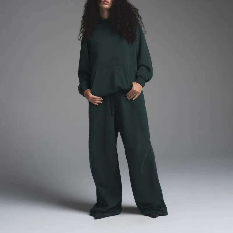 SKIMS FW24 VINTAGE FLEECE OVERSIZED HOODIE Sweatshirt Women's CYPRESS/Cypress Green-2