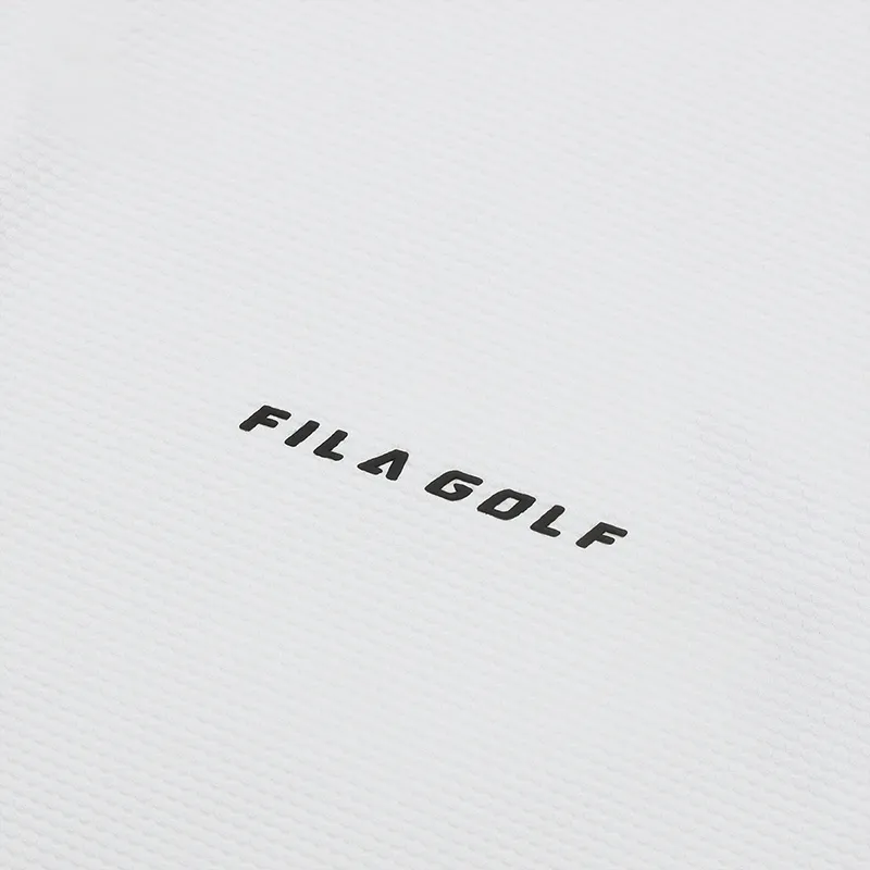 FILA Golf Series Polo Shirt Men's Jade White-3