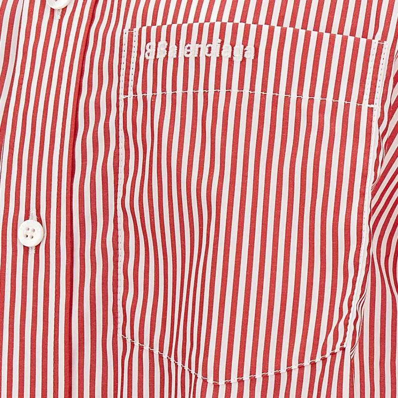 Balenciaga Shirts Women's Red-3