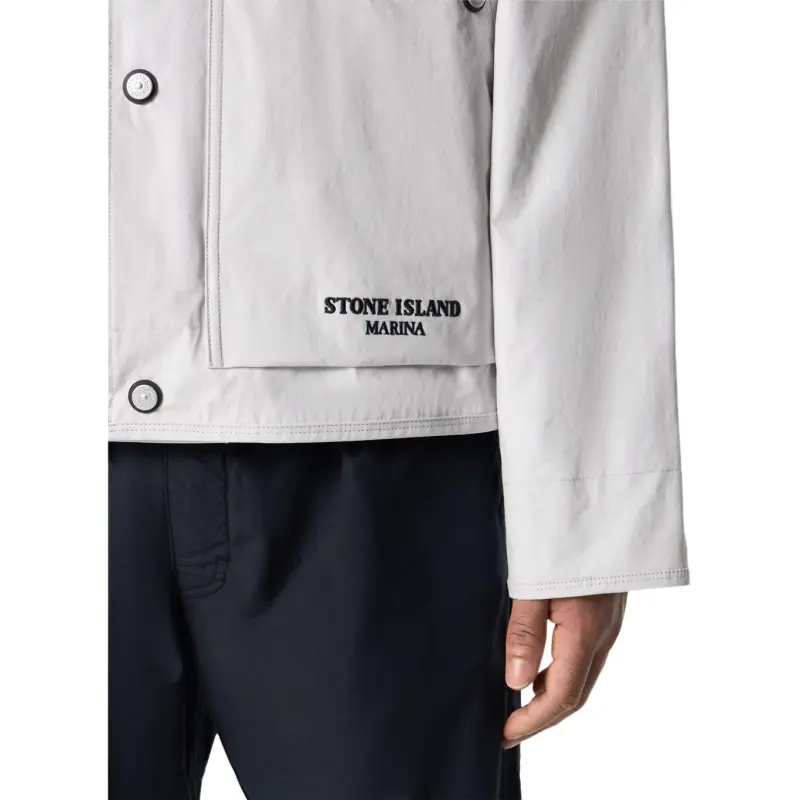 STONE ISLAND Aluminium Tela S.I Marina Jacket-4