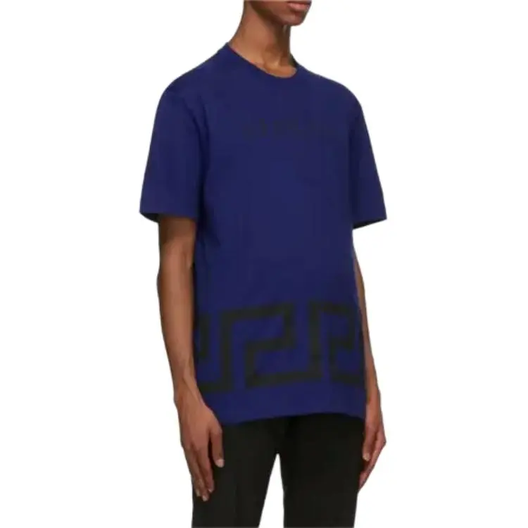FANSIZHE VERSACE T Shirt Men's Dark Blue-5