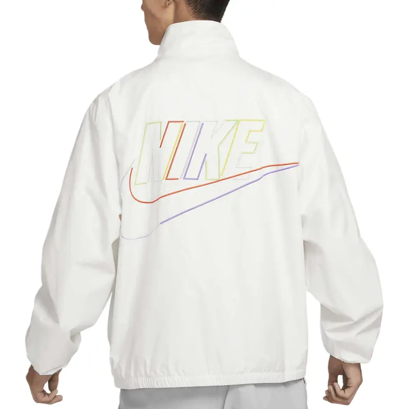 Nike Jackets Men White-4