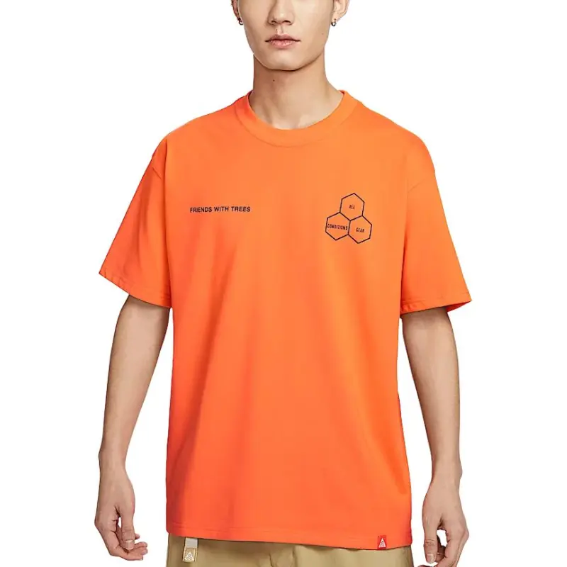 Nike Dri-Fit T-Shirt Men's Safety Orange-0