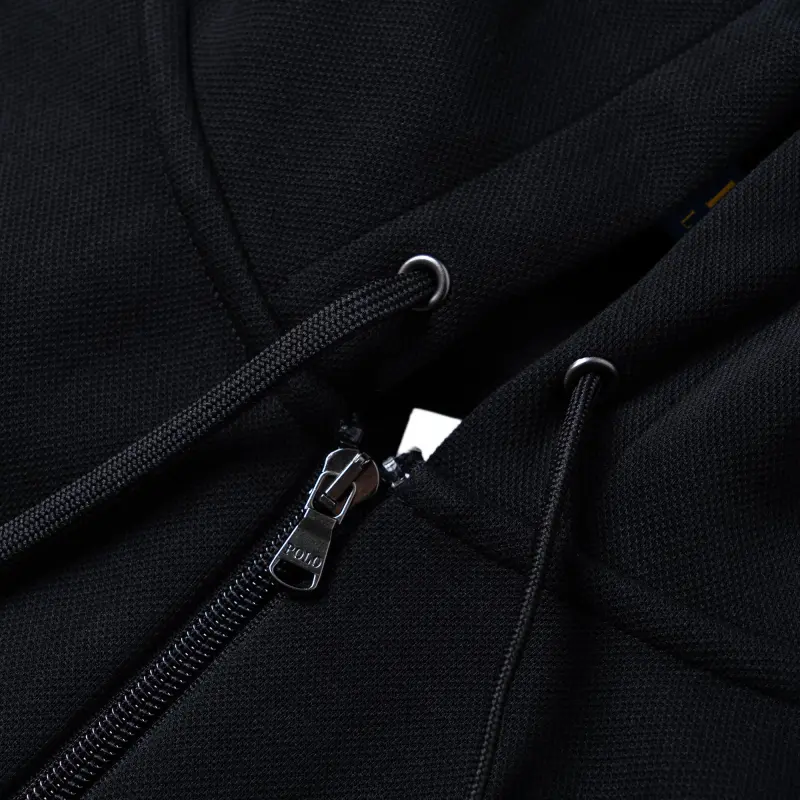 Polo Ralph Lauren Stripe detail Zip up Hoodie-8