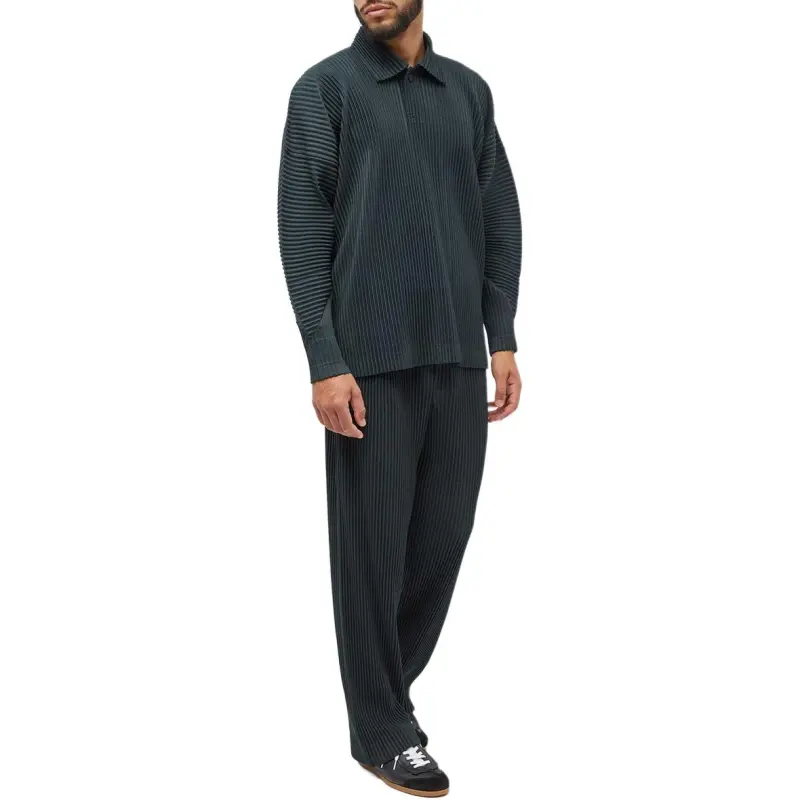 Homme Plissé Issey Miyake Sweater Men's Gray-2