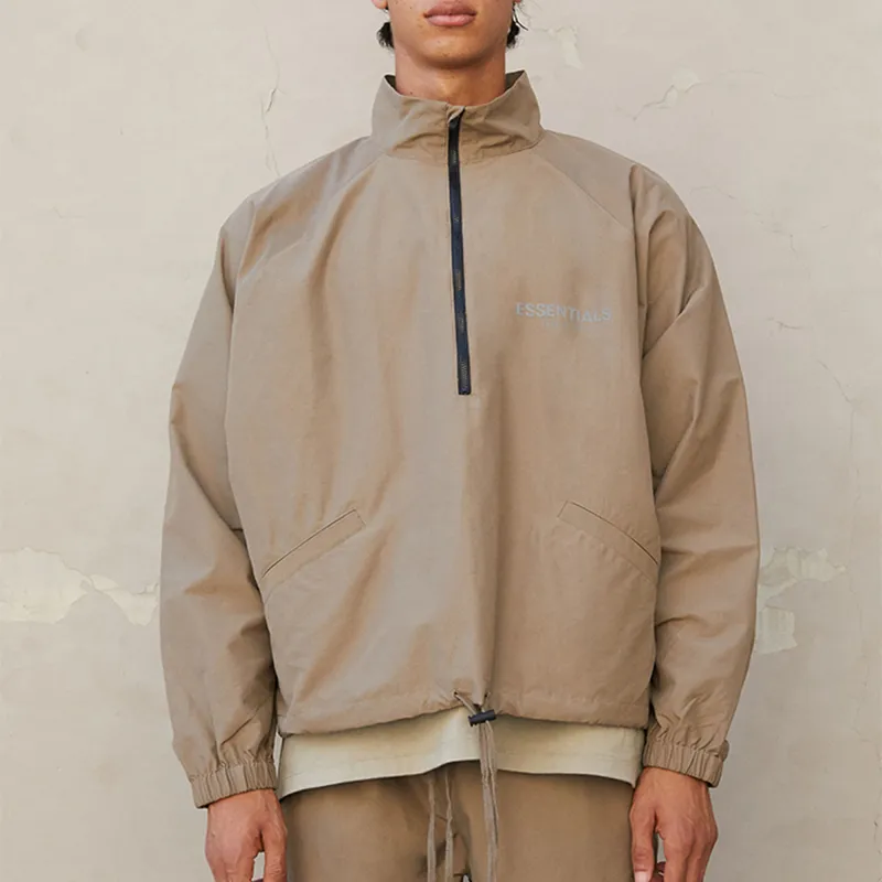 Fear Of God Essentials Half Zip Track Jacket-3