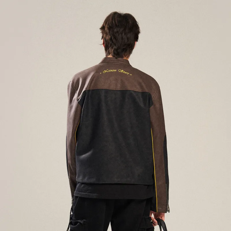 NSTNEW START Jacket Unisex Black Brown-4