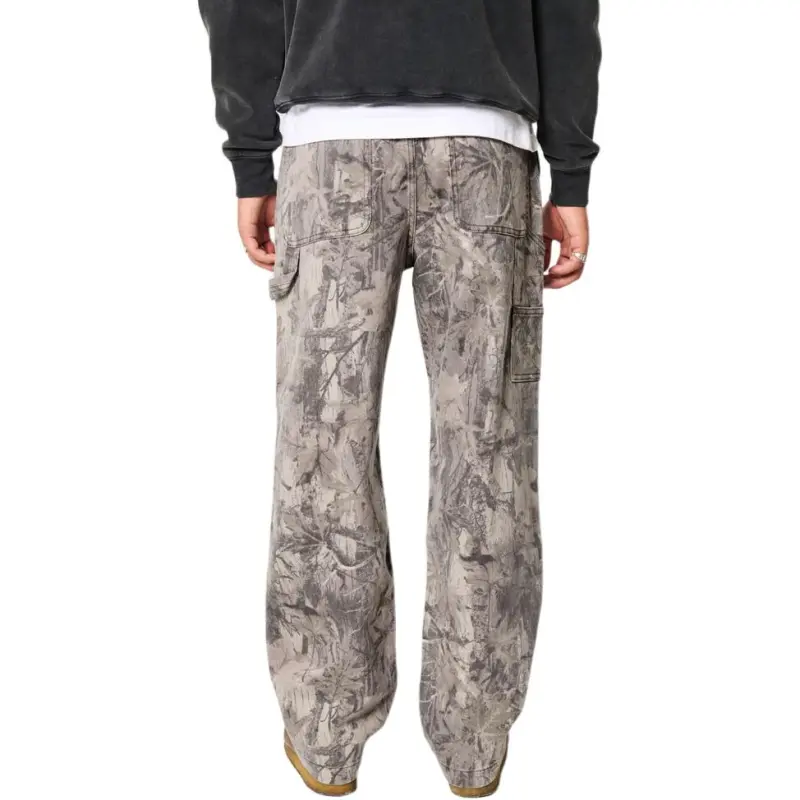 Hollister Jeans Men's Tan Camouflage-1