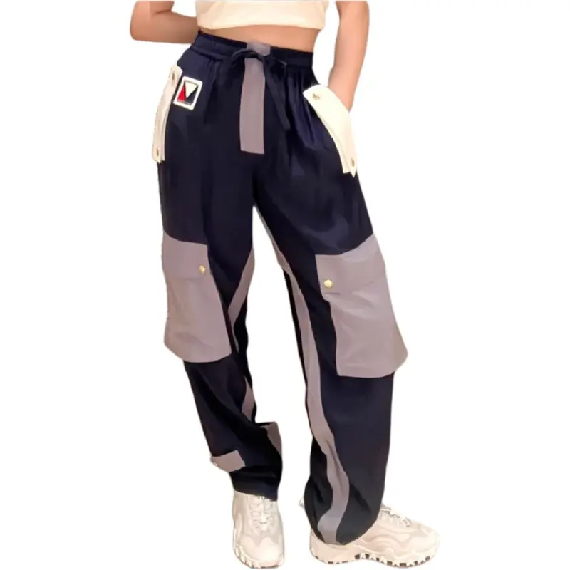 LOUIS VUITTON x MEIZHOUBEI SS24 Cargo Pants Women's Multicolor-4