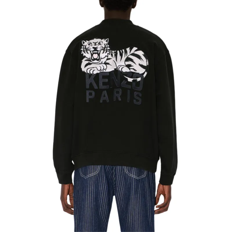 KENZO Happy Tiger Embroidered Bomber Jacket-4