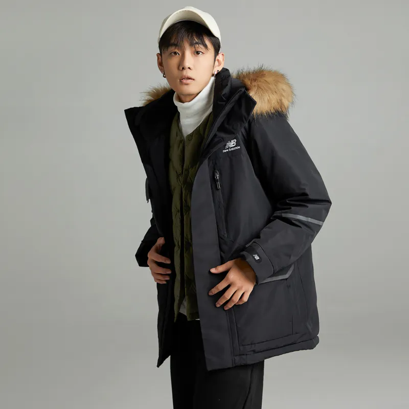 New Balance Down Jacket Unisex Black-2