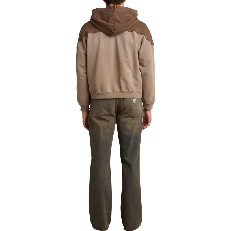 GUESS Sweatshirts Men Brown-2