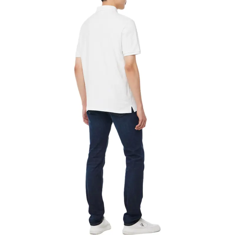 CALVIN KLEIN Polo Shirt Men's White-3