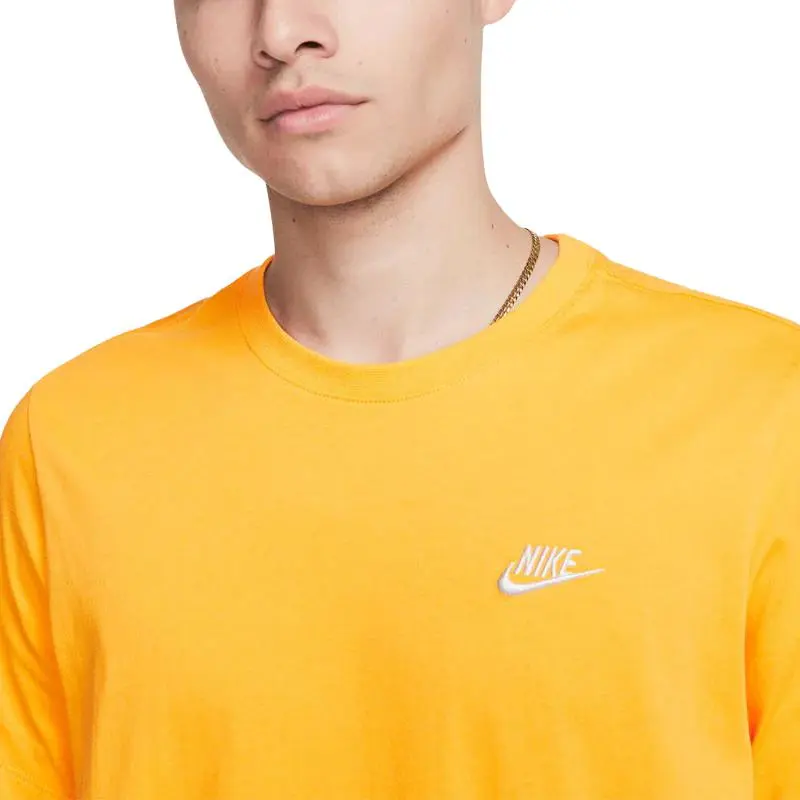 Nike Clothing T Shirts Unisex Saffron-3